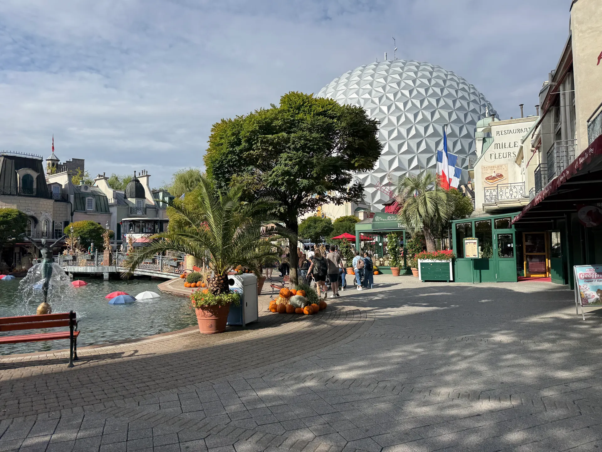 Le dôme Eurosat d'Europa-Park